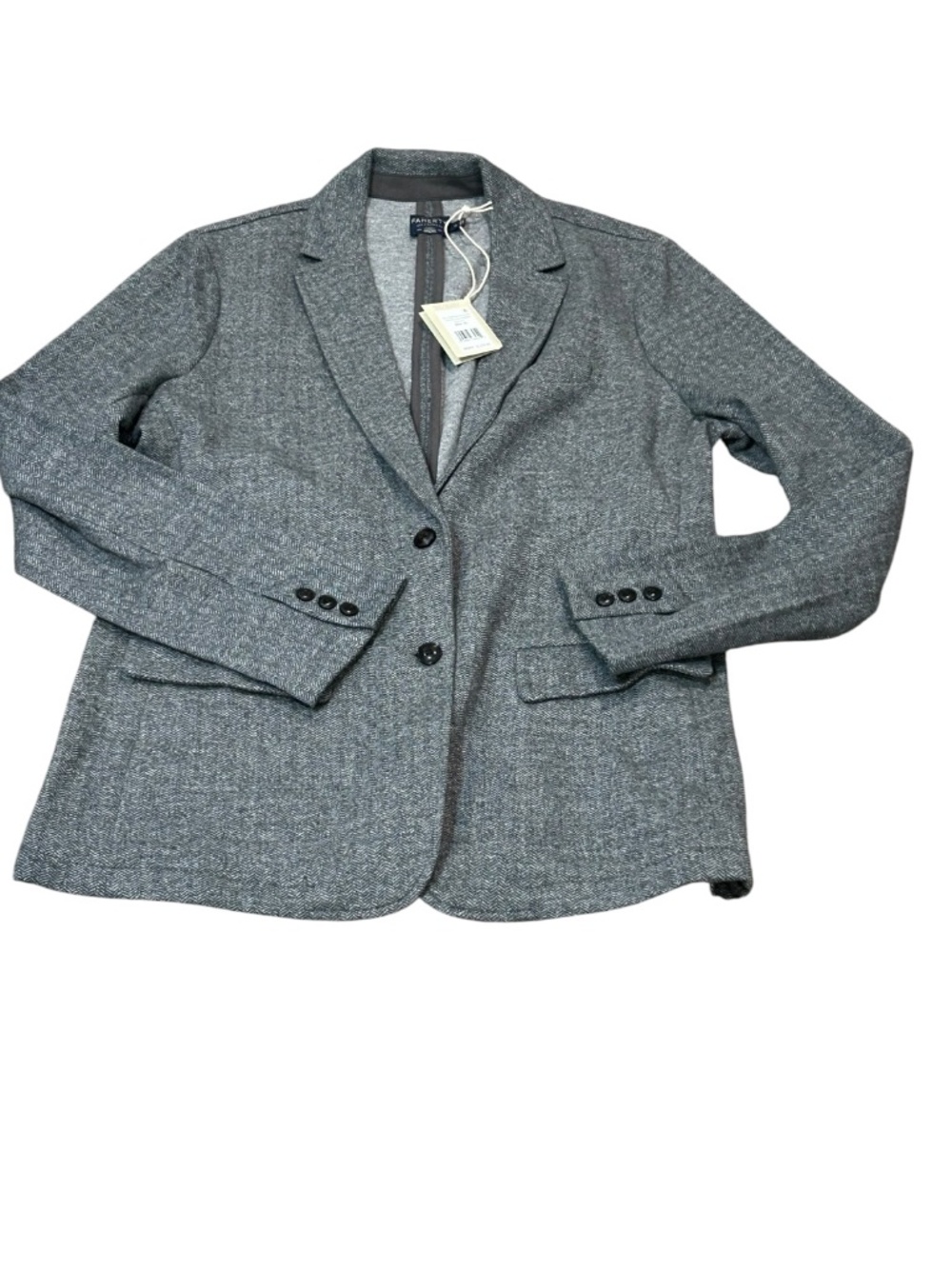 NWT Men's Faherty Inlet Herringbone Blazer Jacket Size XL New with Tag